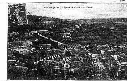 Ville de AUMALE Carte postale ancienne