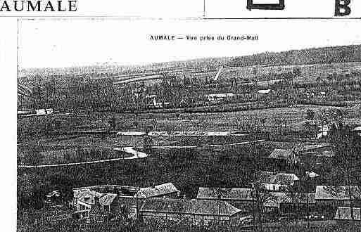 Ville de AUMALE Carte postale ancienne