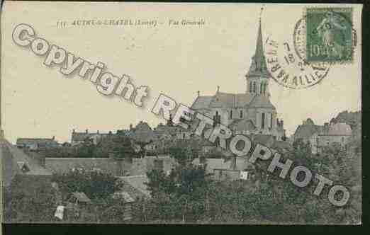 Ville de AUTRYLECHATEL Carte postale ancienne