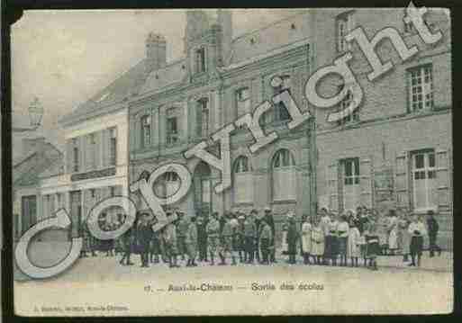 Ville de AUXILECHATEAU Carte postale ancienne