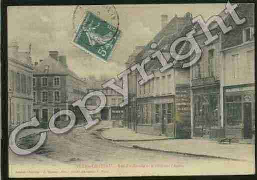 Ville de AUXILECHATEAU Carte postale ancienne