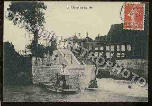 Ville de AUXILECHATEAU Carte postale ancienne