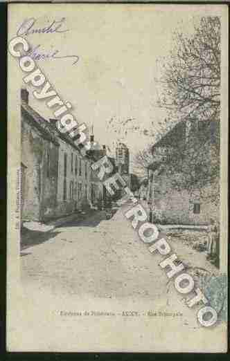 Ville de AUXY Carte postale ancienne