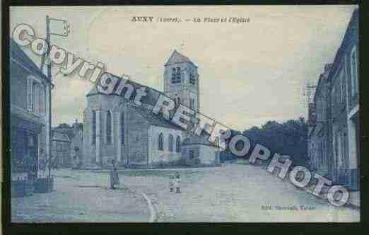 Ville de AUXY Carte postale ancienne