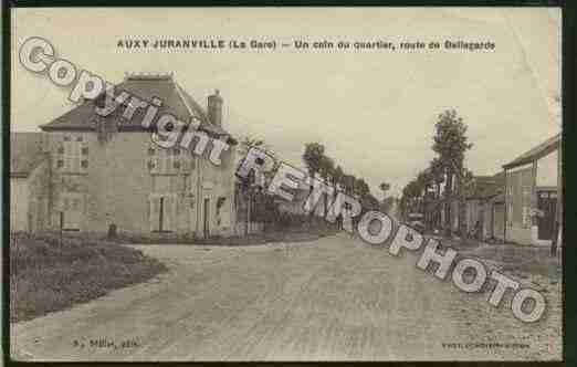 Ville de AUXY Carte postale ancienne