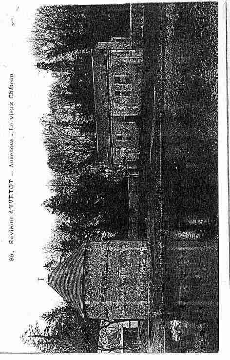 Ville de AUZOUVILLESURRY Carte postale ancienne Ville de AUZOUVILLESURRY Carte postale ancienne