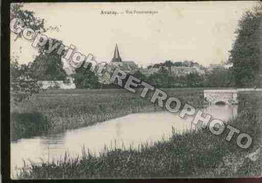 Ville de AVARAY Carte postale ancienne