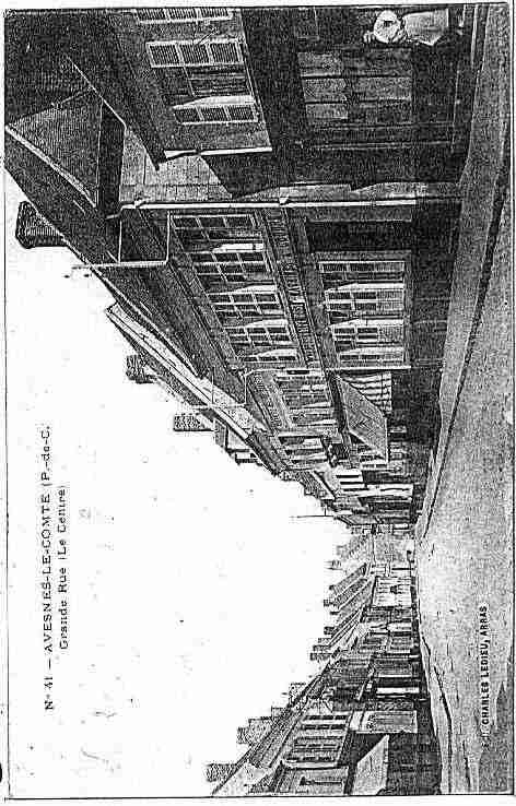 Ville de AVESNESLECOMTE Carte postale ancienne Ville de AVESNESLECOMTE Carte postale ancienne