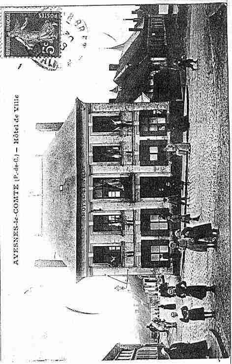Ville de AVESNESLECOMTE Carte postale ancienne Ville de AVESNESLECOMTE Carte postale ancienne