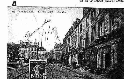 Ville de AVRANCHES Carte postale ancienne