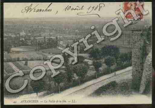 Ville de AVRANCHES Carte postale ancienne