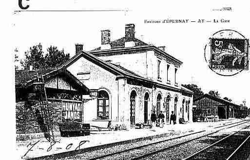 Ville de AY Carte postale ancienne Ville de AY Carte postale ancienne