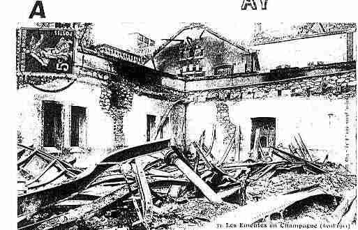 Ville de AY Carte postale ancienne