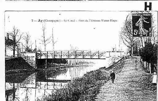 Ville de AY Carte postale ancienne Ville de AY Carte postale ancienne