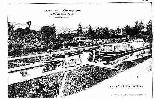 Ville de AY Carte postale ancienne