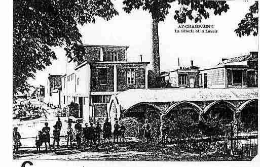 Ville de AY Carte postale ancienne