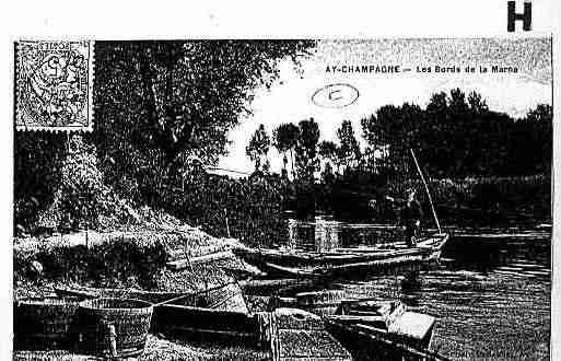 Ville de AY Carte postale ancienne