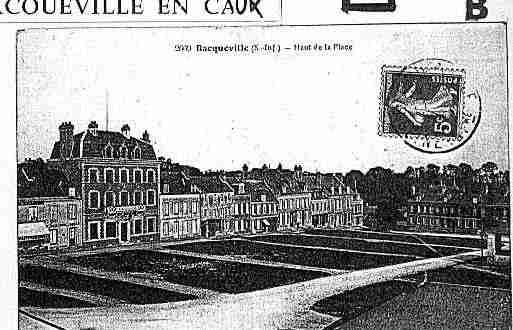 Ville de BACQUEVILLEENCAUX Carte postale ancienne