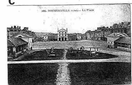 Ville de BACQUEVILLEENCAUX Carte postale ancienne