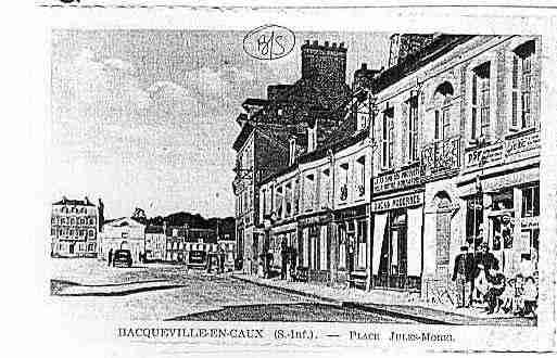 Ville de BACQUEVILLEENCAUX Carte postale ancienne