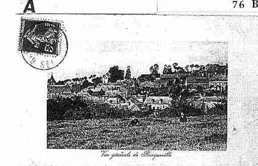 Ville de BACQUEVILLEENCAUX Carte postale ancienne