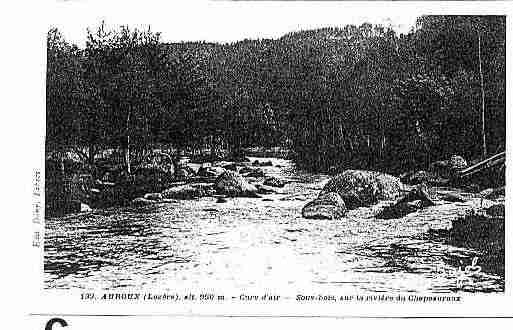 Ville de BADAROUX Carte postale ancienne