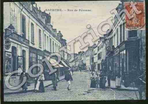 Ville de BAPAUME Carte postale ancienne