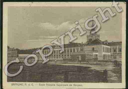 Ville de BAPAUME Carte postale ancienne Ville de BAPAUME Carte postale ancienne