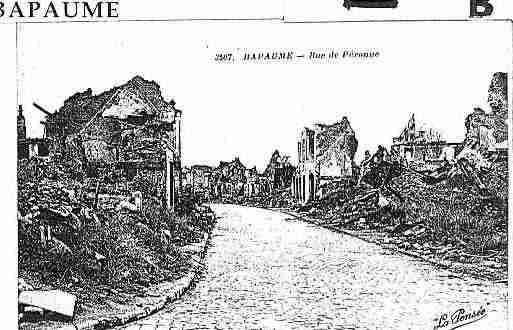 Ville de BAPAUME Carte postale ancienne