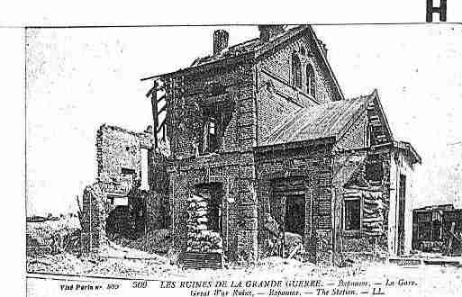 Ville de BAPAUME Carte postale ancienne