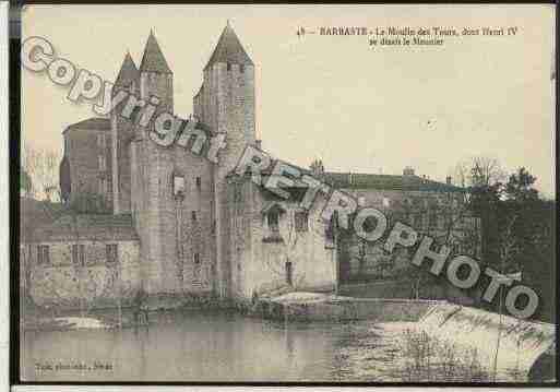 Ville de BARBASTE Carte postale ancienne