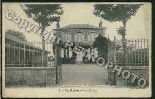 Ville de BARDON(LE) Carte postale ancienne