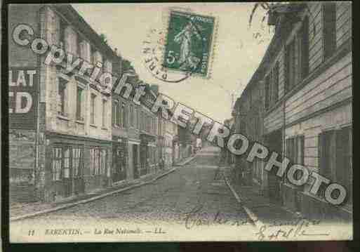 Ville de BARENTIN Carte postale ancienne