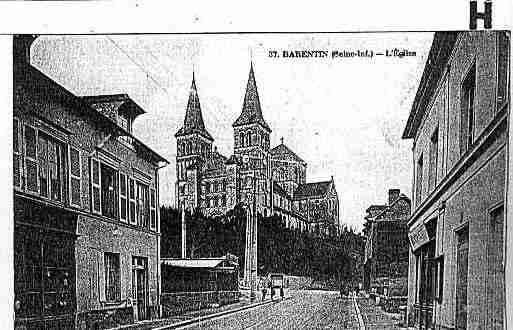 Ville de BARENTIN Carte postale ancienne