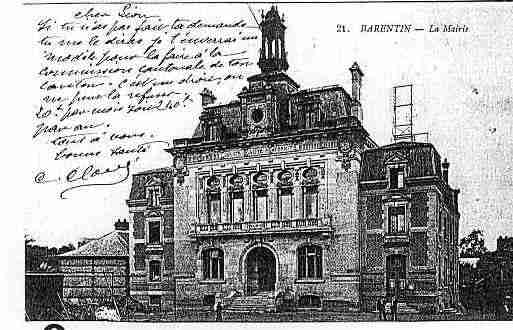 Ville de BARENTIN Carte postale ancienne