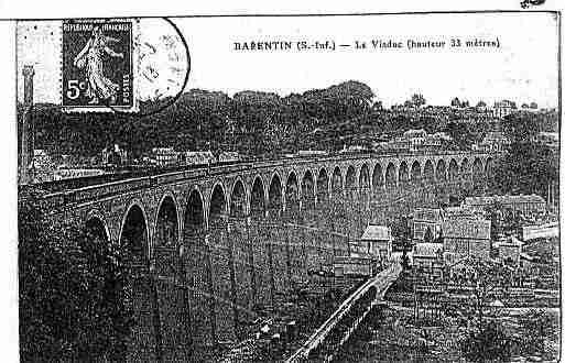 Ville de BARENTIN Carte postale ancienne