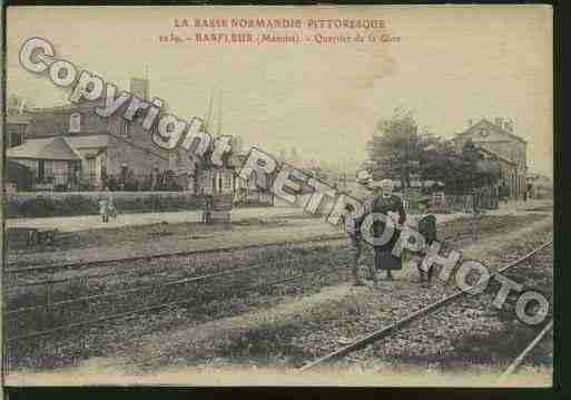 Ville de BARFLEUR Carte postale ancienne