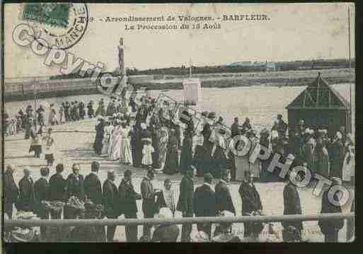 Ville de BARFLEUR Carte postale ancienne