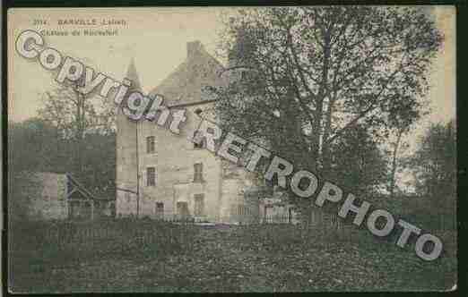 Ville de BARVILLEENGATINAIS Carte postale ancienne