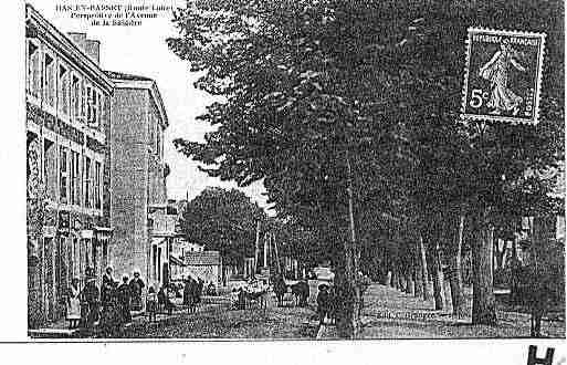 Ville de BASENBASSET Carte postale ancienne