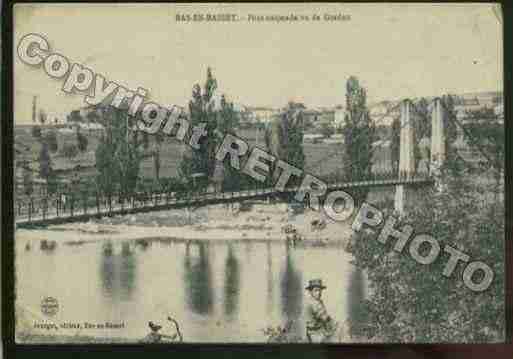 Ville de BASENBASSET Carte postale ancienne