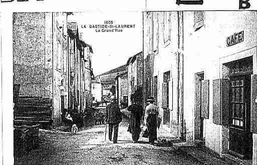 Ville de BASTIDEPUYLAURENT(LA) Carte postale ancienne