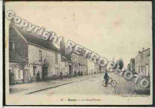 Ville de BAULE Carte postale ancienne