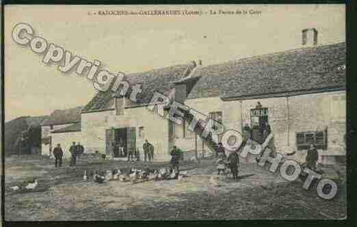 Ville de BAZOCHESLESGALLERANDES Carte postale ancienne