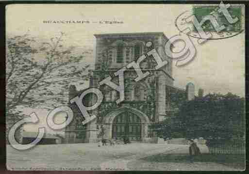 Ville de BEAUCHAMPS Carte postale ancienne