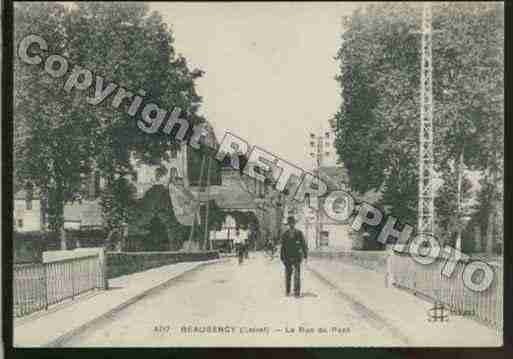 Ville de BEAUGENCY Carte postale ancienne