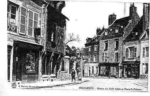 Ville de BEAUGENCY Carte postale ancienne