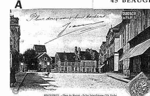 Ville de BEAUGENCY Carte postale ancienne