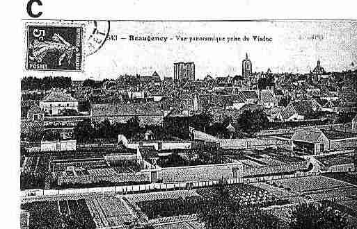 Ville de BEAUGENCY Carte postale ancienne