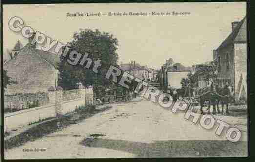 Ville de BEAULIEU Carte postale ancienne
